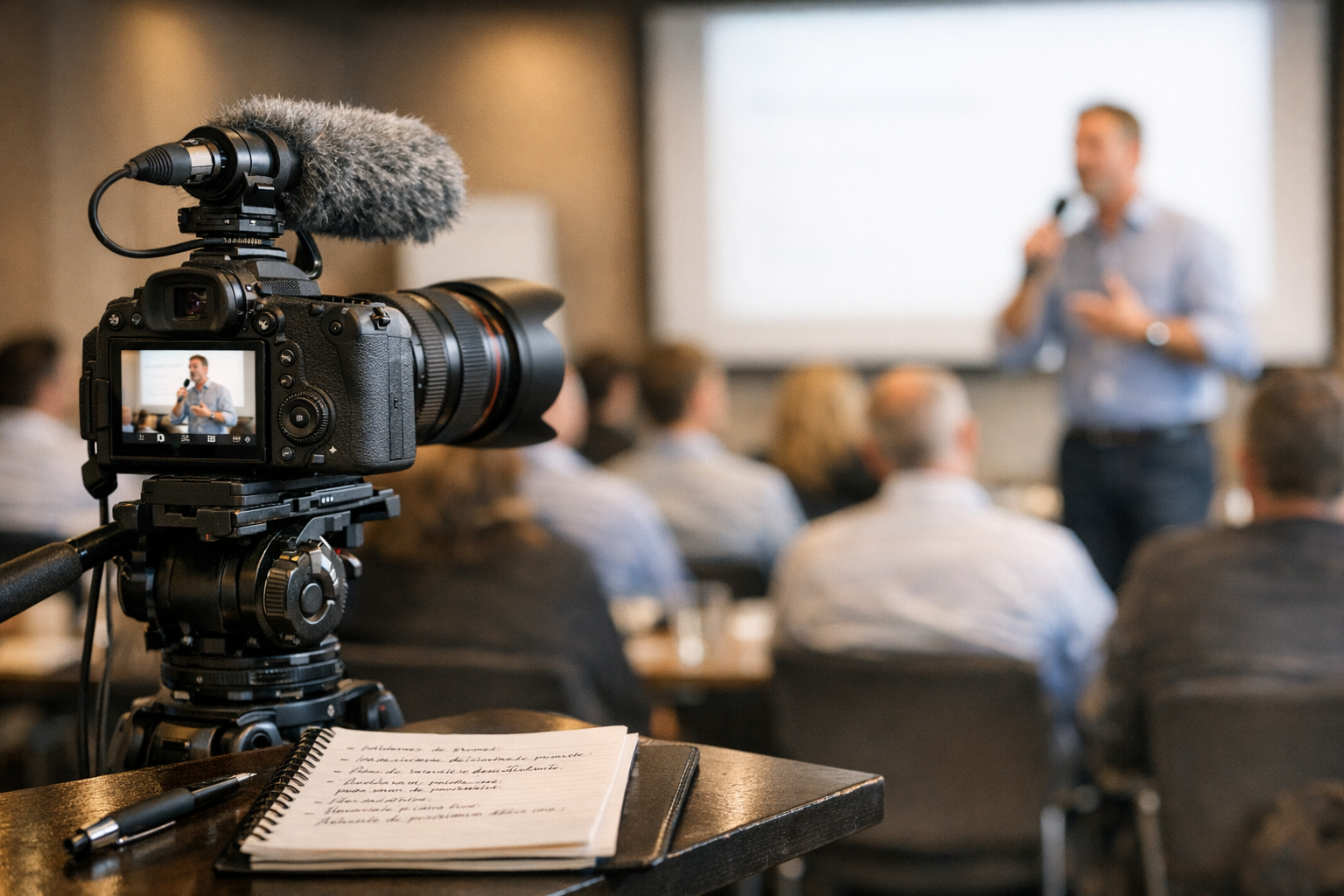 6 Astuces incontournables pour une vidéo de séminaire d'entreprise réussie